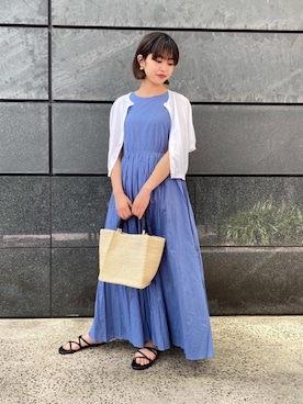 足立（adachi）さん（レディース・160cm）の春コーディネート