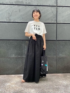 足立（adachi）さん（レディース・160cm）の夏コーディネート