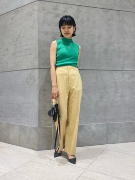 足立（adachi）さん（レディース・160cm）の夏コーディネート