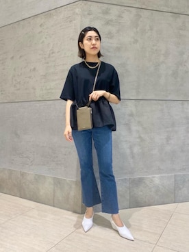 足立（adachi）さん（レディース・160cm）の夏コーディネート