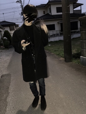 「サイドゴアブーツ」｜佐藤さんさん（メンズ・173cm・10代）の秋コーディネート