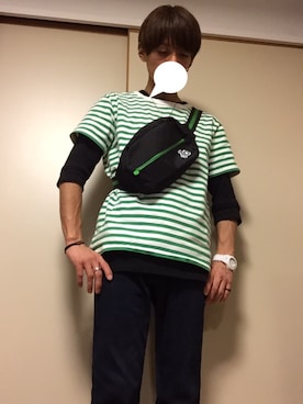 「TOMMY（トミー）のアイテム（アナログ腕時計）」を使った、tommmyさん（メンズ・163cm）の秋コーディネート