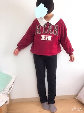 「ショートボブ」｜かふぉんさん（レディース・155cm）の秋コーディネート