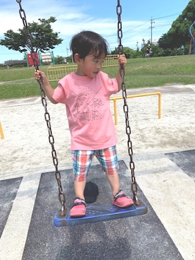 samariさん（キッズ・70cm）の夏コーディネート