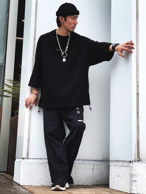 Kazuki Wegoのキャップを使ったコーディネート Wear