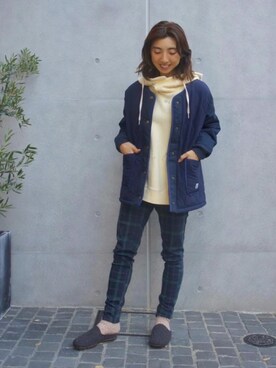 ナイロンジャケットを使った 暖パン の人気ファッションコーディネート Wear