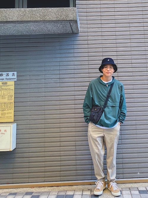 Liam Kangolのハットを使ったコーディネート Wear