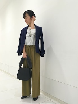 RolladeX STAFFさん（レディース・160cm）の秋コーディネート