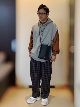 ヒデさん（メンズ・165cm）の春コーディネート