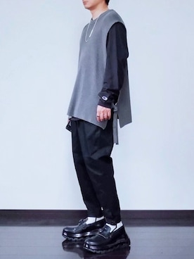 ヒデさん（メンズ・165cm）の秋コーディネート