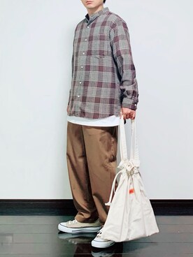 ヒデさん（メンズ・165cm）の秋コーディネート