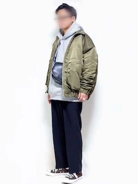 「クレアーレリノ」｜「アイテム（ジャケット/アウター）」を使った、ヒデさん（メンズ・165cm）の秋コーディネート