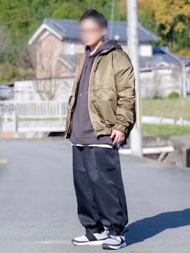 「クレアーレリノ」｜「アイテム（ジャケット/アウター）」を使った、ヒデさん（メンズ・165cm）の秋コーディネート