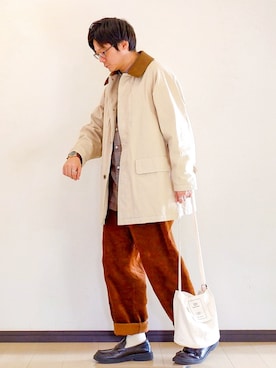 「Steven Alan（スティーブンアラン）のアイテム（その他アウター）」を使った、ヒデさん（メンズ・165cm）の冬コーディネート