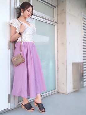 Runaさん（レディース・163cm）の夏コーディネート