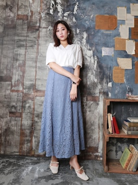 Runaさん（レディース・163cm）の夏コーディネート