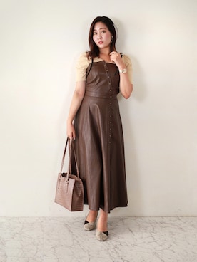 Runaさん（レディース・163cm）の秋コーディネート