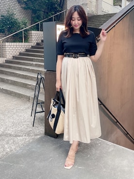 Runaさん（レディース・163cm）の夏コーディネート