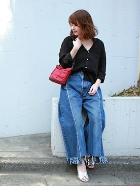 etsukoさん（レディース・155cm）の春コーディネート