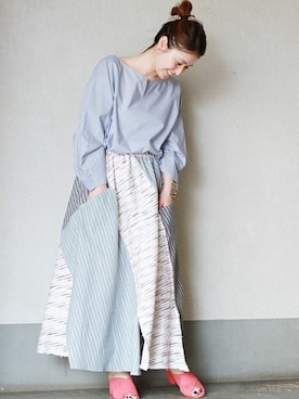 etsukoさん（レディース・155cm）の春コーディネート