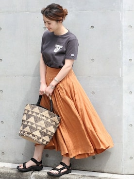 etsukoさん（レディース・155cm）の春コーディネート