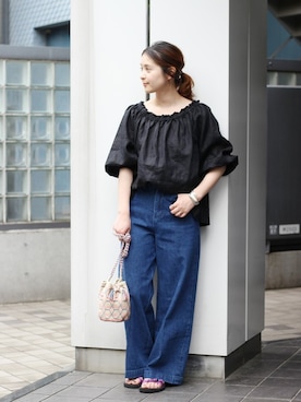 etsukoさん（レディース・155cm）の春コーディネート