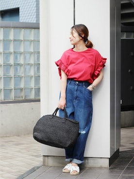 etsukoさん（レディース・155cm）の春コーディネート