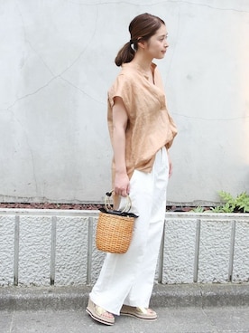 etsukoさん（レディース・155cm）の夏コーディネート