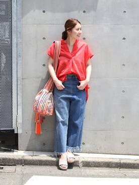 etsukoさん（レディース・155cm）の夏コーディネート