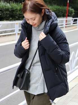 「DESCENTE ALLTERRAIN（デサント　オルテライン）のアイテム（ジャケット/アウター）」を使った、etsukoさん（レディース・155cm）の夏コーディネート