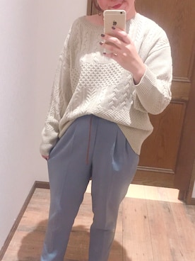 Mana【GLOBAL WORK】さん（レディース・157cm）の秋コーディネート