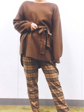 Mana【GLOBAL WORK】さん（レディース・157cm）の秋コーディネート