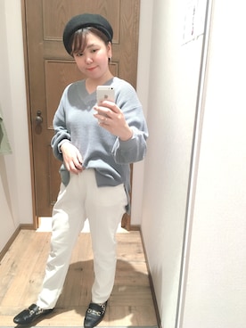 Mana【GLOBAL WORK】さん（レディース・157cm）の冬コーディネート