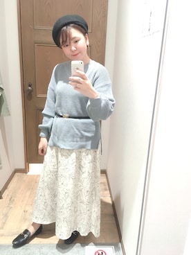 Mana【GLOBAL WORK】さん（レディース・157cm）の冬コーディネート