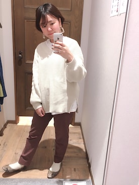 Mana【GLOBAL WORK】さん（レディース・157cm）の春コーディネート