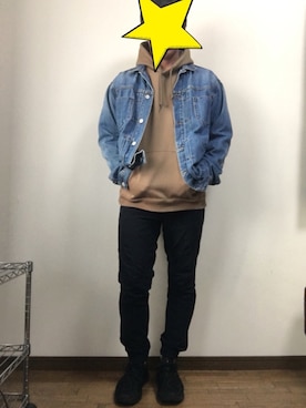 「JOURNAL STANDARD relume（ジャーナルスタンダード　レリューム）のアイテム（デニムジャケット）」を使った、Yさん（メンズ・170cm）の秋コーディネート