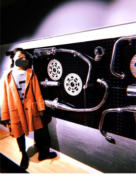 「アイテム（ダッフルコート）」を使った、廖臭臭不丑さん（レディース・163cm・10代）の冬コーディネート