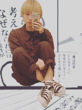 「dead stock」｜おうめさん（レディース・151cm）の冬コーディネート
