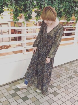 「平成最後のWEARISTAセンバツ」｜「アイテム（スニーカー）」を使った、おうめさん（レディース・151cm）の春コーディネート