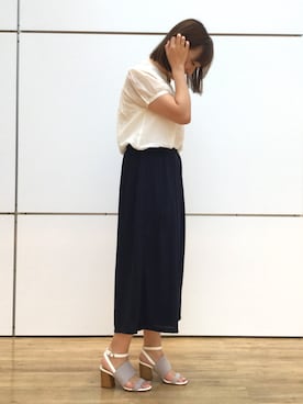 「チャンキーヒール」｜ORientalTRaffic仙台店さん（レディース・165cm）の夏コーディネート