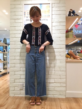 「ボヘミアン」｜ORientalTRaffic仙台店さん（レディース・162cm）の夏コーディネート
