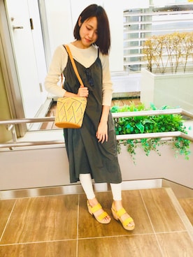 「ホワイトニット」｜ORientalTRaffic仙台店さん（レディース・164cm）の春コーディネート