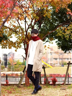 kouさん（メンズ・177cm）の秋コーディネート