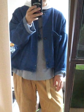 「アイテム（ブルゾン）」を使った、サトウさん。さん（メンズ・172cm・30代）の冬コーディネート
