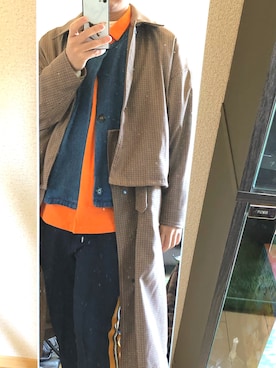 「THING FABRICS（シングファブリックス）のアイテム」を使った、サトウさん。さん（メンズ・172cm）の春コーディネート