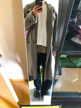 「markaware（マーカウェア）のアイテム（シューズ）」を使った、サトウさん。さん（メンズ・172cm）の春コーディネート