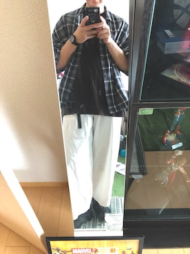 サトウさん。さん（メンズ・172cm）の夏コーディネート