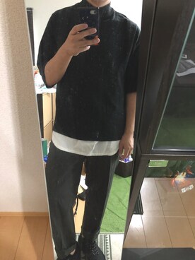 「アイテム（スラックス）」を使った、サトウさん。さん（メンズ・172cm・30代）の夏コーディネート