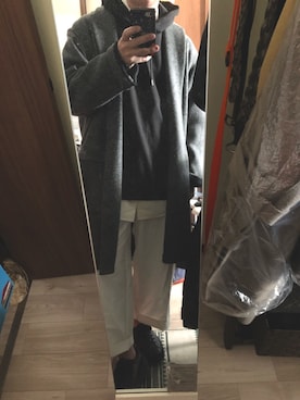 「THEE（シー）のアイテム」を使った、サトウさん。さん（メンズ・172cm）の冬コーディネート