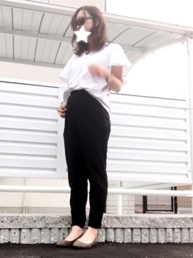 「Doシンプル部」｜chim.さん（レディース・155cm・20代）の夏コーディネート